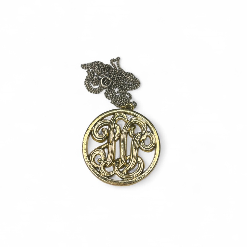 Vintage Gold Pendant Necklace
